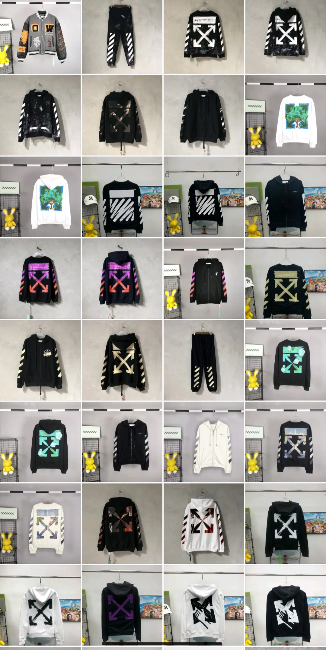 OW sweatshirt collection (top version) quality assurance